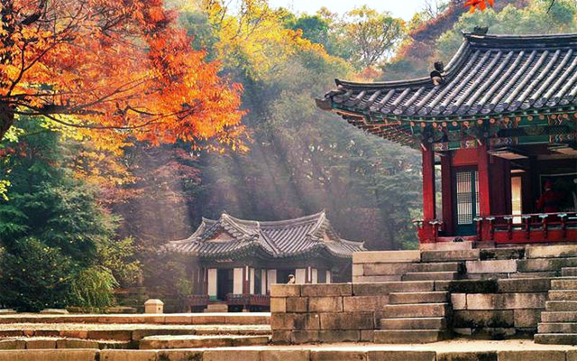 cung điện Changdeokgung - hình mẫu kiến trúc cổ điển của Hàn Quốc